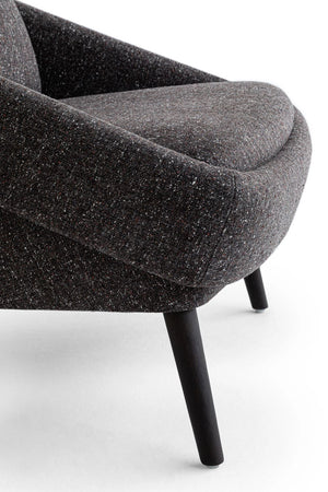 Nome Loose Backrest Lounge Armchair 2