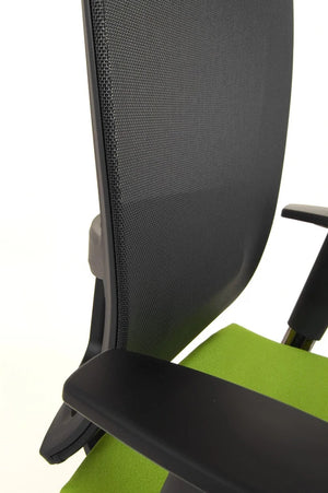 Oz Series High Backrest Swivel Mesh Chair With Headrest Vario Adjustable Arms 5