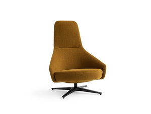 Palo Lounge Armchair with Wooden Legs 7