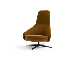 Palo Lounge Armchair with Wooden Legs 8