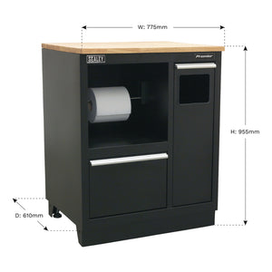 Premier Heavy-Duty Modular Multifunction Floor Cabinet 775mm APMS20 9