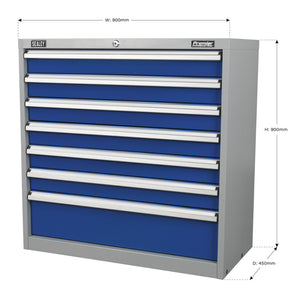 Premier Industrial Cabinet 7 Drawer API9007 9