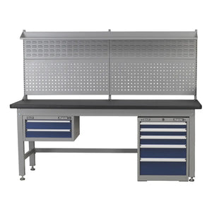Premier Industrial Complete Workstation & Cabinet Combo 1.8m