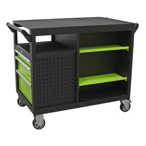 Premier Mobile Workstation 10 Drawer 1140mm AP45MWS 2