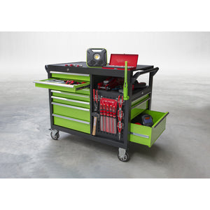 Premier Mobile Workstation 10 Drawer 1140mm AP45MWS 8