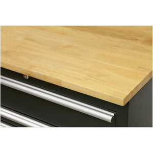 Premier Storage System with Hardwood Worktop 3.55m APMSCOMBO7W 9