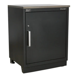 Premier Storage System with Stainless Worktop 2.48m APMSCOMBO1SS 4