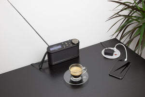 Punto Plus 1 UK Socket In Desk Power Module Grey Attached in the Table 2