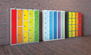 Pure Compact Steel lockers colours Mill
