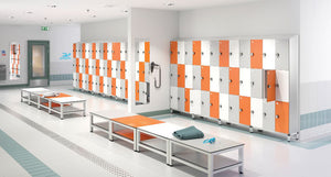 Pure Leisure Room aluminium lockers