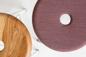Rotor Upholstered and Wooden Bar Stools 4