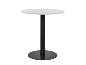 Round Poseur Black Table 1000mm 2