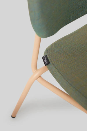 Samoo Upholstered Chair with Metal Legs 9