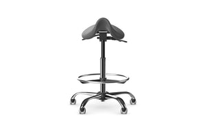 Sella Height Adjustable Sit Stand Stool 4