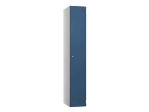 Shield SGL GL24 1-Door Locker - Pearl Silver & Blue Galaxy