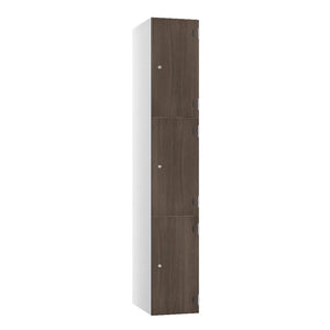 Shield SGL GL24 3-Door Locker - Arctic White Innate Ash