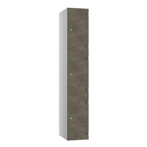 Shield SGL GL24 3-Door Locker - Pearl Silver Houston
