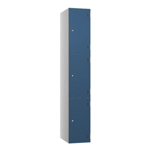 Shield SGL GL24 3-Door Locker - Pearl Silver & Blue Galaxy