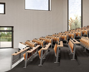 Simpson Auditorium Seating in Wide Space Setting