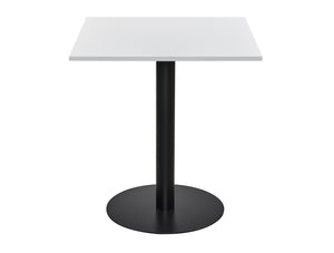Square Poseur Black Table 1000mm 4