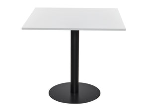 Square Poseur Black Table 1200mm 2