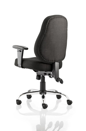 Storm High Back Task Operator Office Chair With Arms OP000127 3