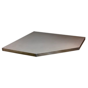 Superline PRO Corner Storage System with Stainless Worktop 1.55m APMSSTACK08SS 8