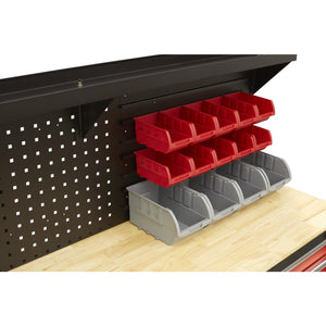 Superline PRO Mobile Workstation with Backboard 10 Drawer AP6310 4