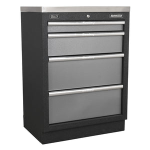 Superline PRO Modular Cabinet 4 Drawer 680mm