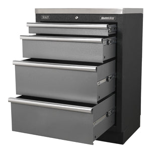 Superline PRO Modular Cabinet 4 Drawer 680mm APMS51 3