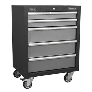 Superline PRO Storage System with Wood Worktop 3.24m APMSSTACK03W 3