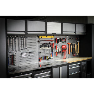 Superline PRO Storage System with Wood Worktop 4.92m APMSSTACK01W 2