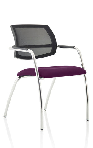 Swift Medium Back Visitor Chair Straight Leg KCUP1643 2