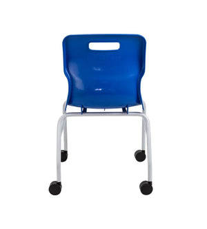 Titan Move 4 Leg Chair with Castors T301-B 6