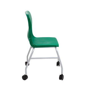 Titan Move 4 Leg Chair with Castors T301-GN 4