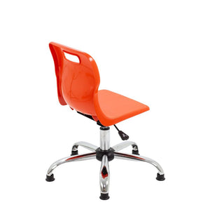 Titan Swivel Junior Chair with Chrome Base and Glides T30-OG 5