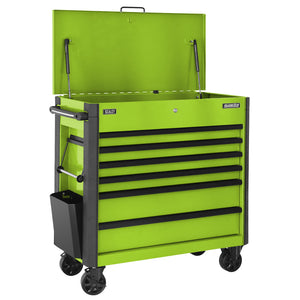 Tool Trolley 6 Drawer - Green