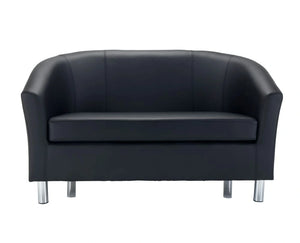 Tub Sofa with Metal Feet OF2200BKML 3