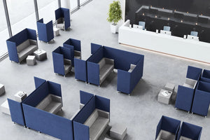 Vancouver Lite 3 Seat Sofa With Partition Walls 5