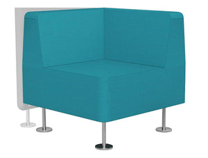 Wall In Corner Armchair To Be Connected With 1 Partition Wall Model 31