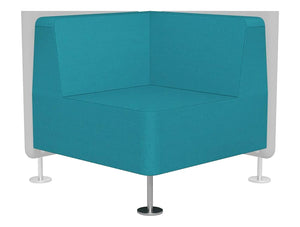 Wall In Corner Armchair To Be Connected With 2 Partition Walls Model 32 Pro Wal32 Blk Sl 10