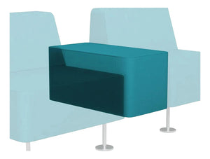 Wall In Rectangular Armrest Pouffe Model P3 Pro Walp3 Sl 10