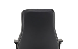Winsor Medium Back Executive Black Leather Office Chair With Arms EX000212 10