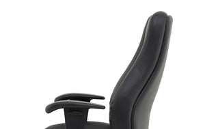 Winsor Medium Back Executive Black Leather Office Chair With Arms EX000212 12
