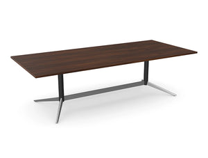 Ws.D Harmon Double Base Table with Rectangle Top