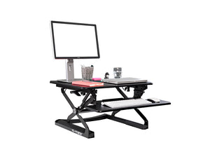 Yo Yo Desk Mini Sit Stand Solution Black 3