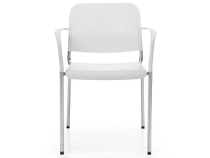 Zoo Plastic Seat And Backrest Chair 4 Legged Frame Model 522H 10
