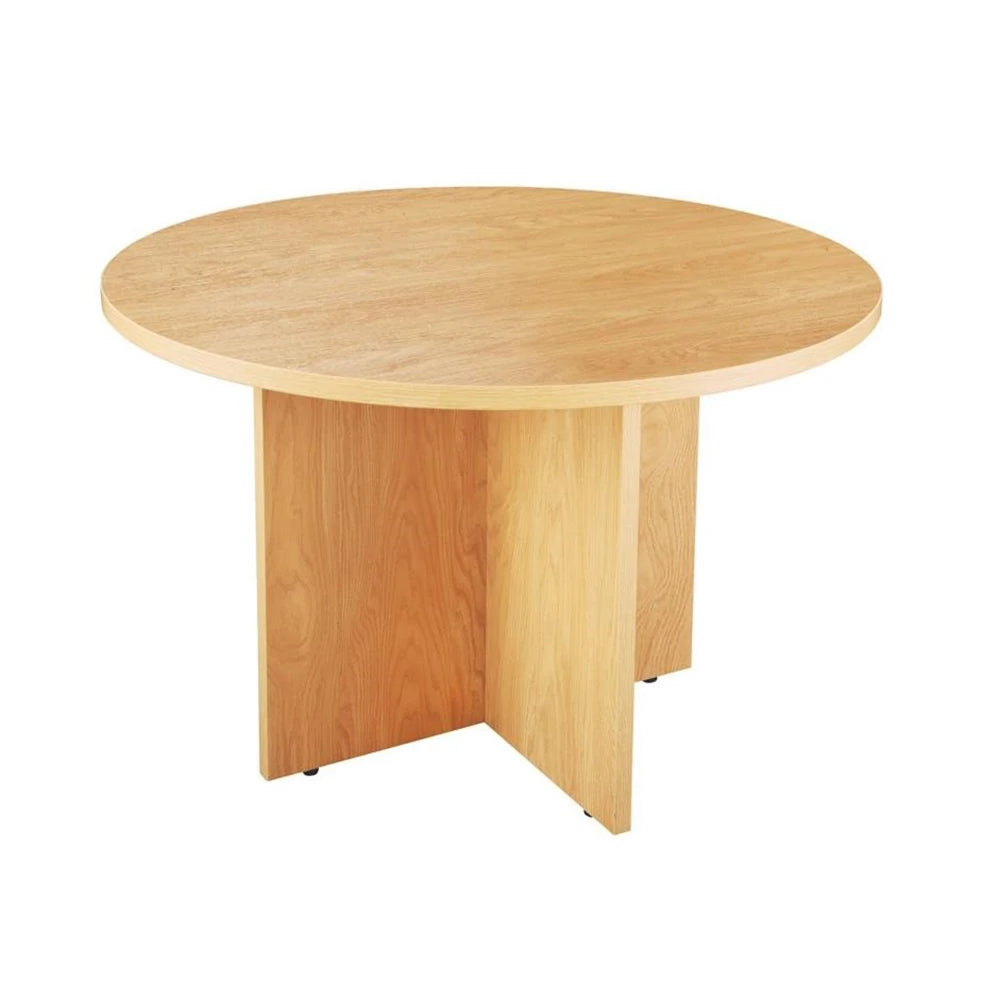 1000Mm Diameter Round Table On An Arrowhead Base