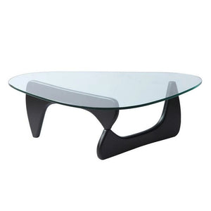 15Mm Tempered Glass Coffee Table With Black Base 3