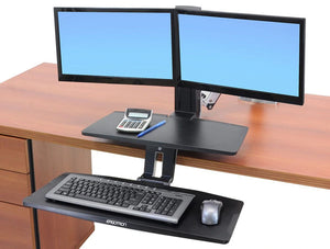 24 392 026 Ergotron Workfit A Dual Monitor With Suspended Keyboard 4